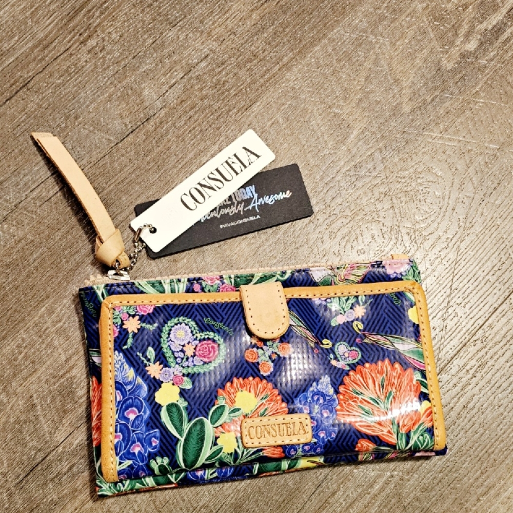 Consuela Floral Wristlet Wallet - Multicolor
